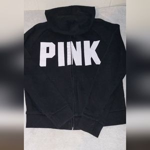 Medium PINK Zipup Hoodie